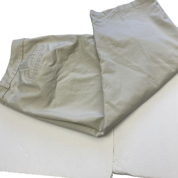 Dockers Women’s Khaki Chino Capri Pants Size 20W‎ Zipper Pockets Pre Owned - Picture 15 of 16
